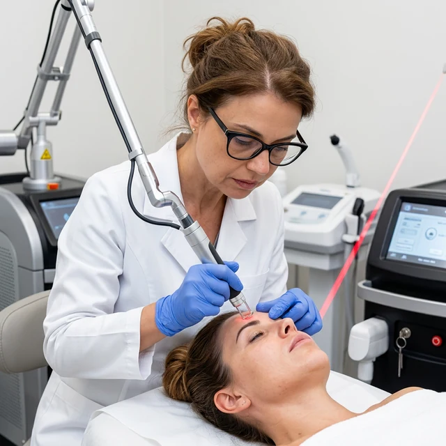 Dermatología Estética: Tratamientos con láser, toxina botulínica y rellenos faciales.